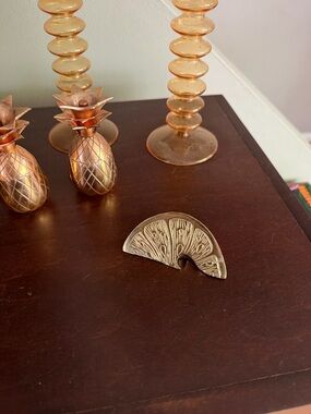 Lilly Pulitzer Brass Orange Slice Bottle Opener